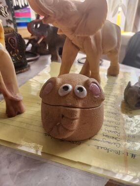 Elephant Trinket Dish